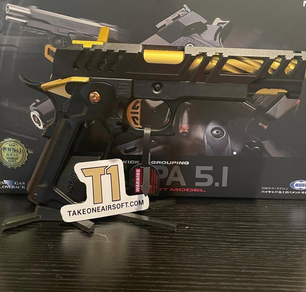 Custom 5.1 Tokyo Marui Hi Capa – Takeoneairsoft