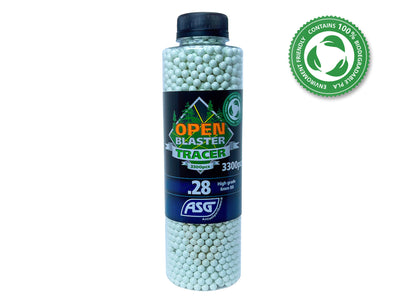 ASG - Blaster Tracer, 0.28g, airsoft BB, 3300 pcs. bottle - Green