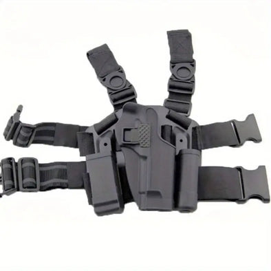 Tactical Leg Holster with Snap Closure for G-series 17, 19, 22, 23, 31, 32