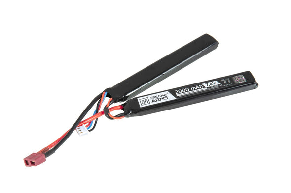 Specna Arms - LiPo 7.4V Battery 2000mAh 15/30C - Nunchuck - T-Connect (Deans)