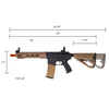 Arcturus - LWT MK-1 CQB 10" AEG Sport Black-Tan