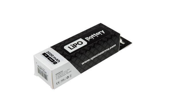 Specna Arms - LiPo 11,1V 2000mAh 15/30C Battery - Butterfly Configuration - T-Connect (Deans)