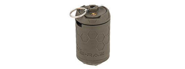 Z-Parts - ERAZ Rotative 100BBs Green Gas Airsoft Grenade (Color: OD Green)