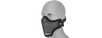 Metal Mesh Half Mask (Double Strap Version)