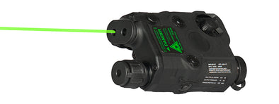 AN/PEQ-15 - LED White Light + Green Laser w/IR Lens