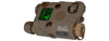 AN/PEQ-15 - LED White Light + Green Laser w/IR Lens (TAN)