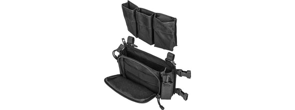 WST - Multifunctional Tactical Chest Rig Black