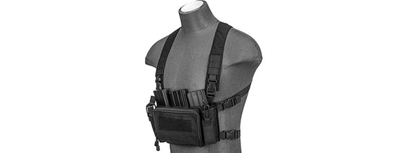 WST - Multifunctional Tactical Chest Rig Black