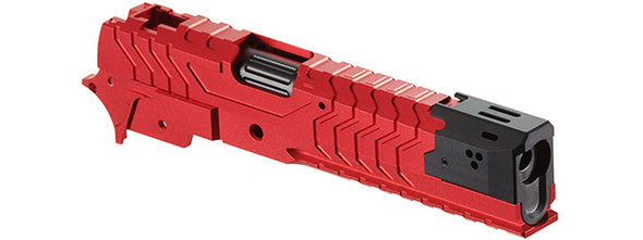 Atlas Custom - Works CNC Aluminum Matrix Kit for Hi-Capa - (Red/Black)