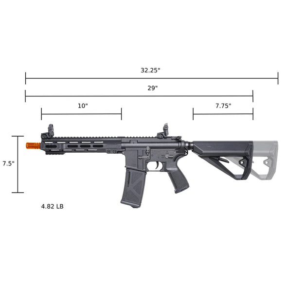 Arcturus - LWT MK-1 CQB 10" AEG Sport Black SE