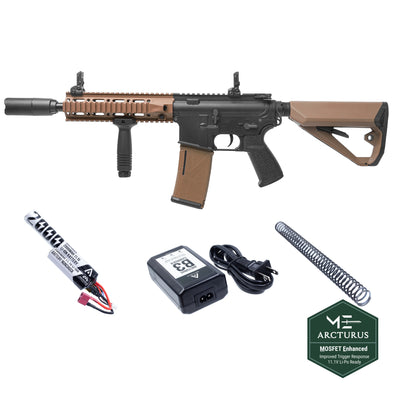 Arcturus - LWT MK-II CQB 10" AEG Sport Starter Pack Black-Tan