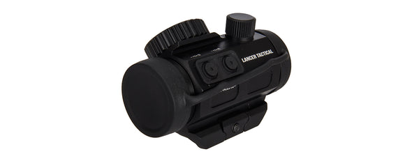 Lancer Tactical - Green & Red Dot Sight w/ Side Button (Black)