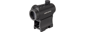 Lancer Tactical - 1x22mm Red Dot Reflex Sight with Lower 1/3 Co-witness Mount w/ 2 Mounts (Color: Black)