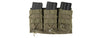 Lancer Tactical - 1000D Nylonh Molle Triple Mag Pouch (Green)