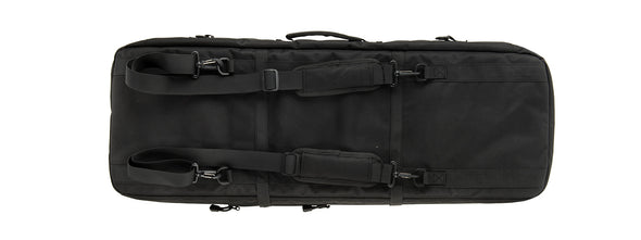 Lancer Tactical - 1000D Nylon 35" Double Rifle Bag - Black