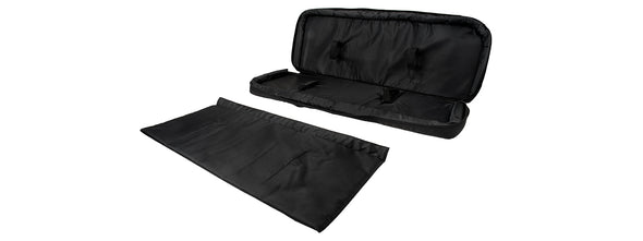 Lancer Tactical - 1000D Nylon 35" Double Rifle Bag - Black