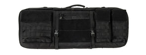 Lancer Tactical - 1000D Nylon 35" Double Rifle Bag - Black