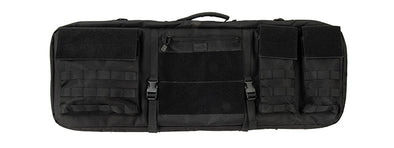 Lancer Tactical - 1000D Nylon 35" Double Rifle Bag - Black
