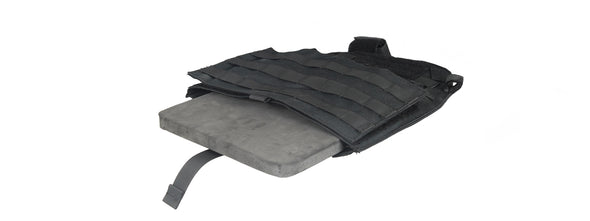 Tactical Vest w/ Triple Inner Mag Pouch (Black)