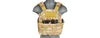 Tactical Vest w/ Triple Inner Mag Pouch (Camo)