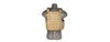 Tactical Vest 1000D Nylon (Tan)