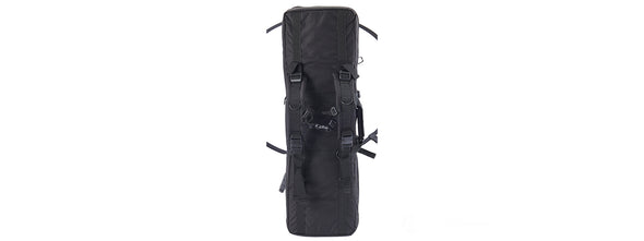 Lancer Tactical - 1000D Nylon 42" Double Rifle Bag - Black