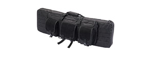 Lancer Tactical - 1000D Nylon 42" Double Rifle Bag - Black