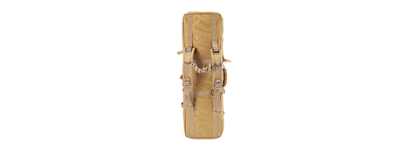 Lancer Tactical - 1000D Nylon 42" Double Rifle Bag - Tan