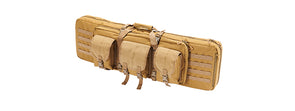 Lancer Tactical - 1000D Nylon 42" Double Rifle Bag - Tan