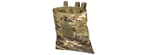 Lancer Tactical - Nylon Foldable Dump Pouch (CAMO TROPIC)