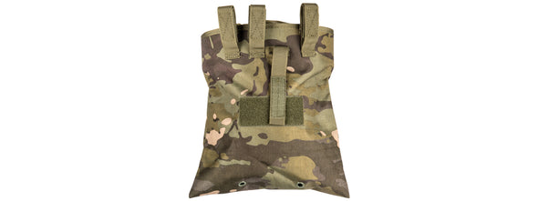 Lancer Tactical - Nylon Foldable Dump Pouch (CAMO TROPIC)