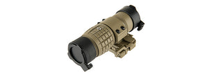 Lancer Tactical - 1 - 3X Adjustable Magnifier W/ QD Mount