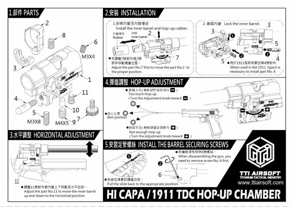 TTI - Hi Capa TDC HopUp Unit