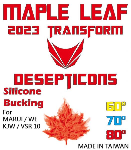 Maple Leaf - 2023 Transformers Decepticon Bucking Silicone