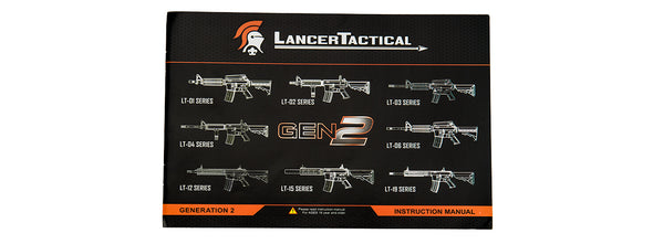 Lancer Tactical - Low FPS M933 Commando Gen 2 Airsoft AEG Rifle (Color: Black)