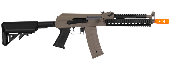 Lancer Tactical - LT-10B Beta Project Tactical AK RIS AEG Metal Gear, Polymer Body (Tan