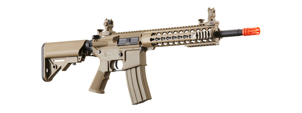 Lancer Tactical - Gen 2 10" Keymod M4 Carbine Airsoft AEG Rifle (Color:Tan)