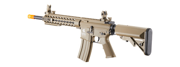 Lancer Tactical - Gen 2 10" Keymod M4 Carbine Airsoft AEG Rifle (Color:Tan)