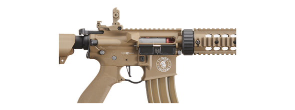 Lancer Tactical - Gen 2 10" Keymod M4 Carbine Airsoft AEG Rifle (Color:Tan)