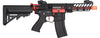 Lancer Tactical - Low FPS Enforcer Needletail Skeleton M4 Airsoft Rifle (Color: Black and Red)