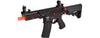 Lancer Tactical - Low FPS Enforcer Needletail Skeleton M4 Airsoft Rifle (Color: Black and Red)