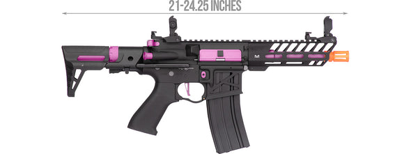 Lancer Tactical - ProLine NEEDLETAIL PDW Skeleton AEG [LOW FPS] (BLACK/PURPLE)