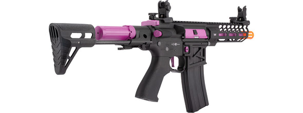 Lancer Tactical - ProLine NEEDLETAIL PDW Skeleton AEG [LOW FPS] (BLACK/PURPLE)