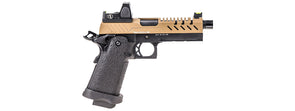 Vorsk Airsoft - 4.3 Hi Capa + Micro Red Dot - Black/Tan