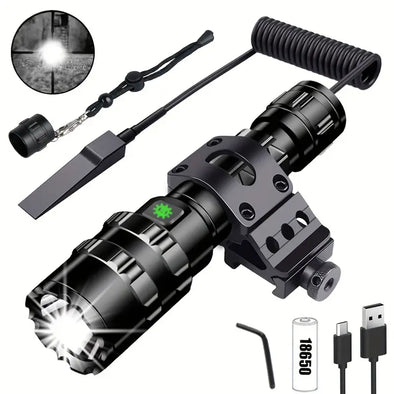 Tactical Flashlight LED Weapon Light 1600 Lumen