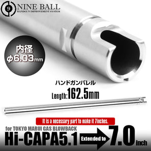 Nine Ball - Hi Capa 162.5mm (7 inch) Inner Barrel