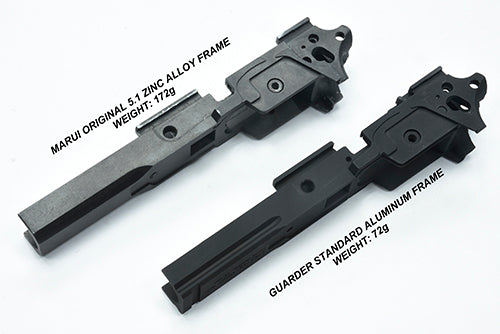 Guarder - Aluminum Frame for MARUI HI-CAPA 5.1 (Standard/NO Marking/Black)