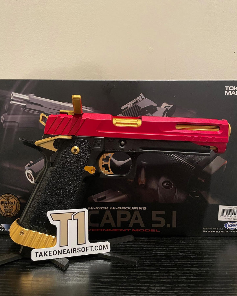 トイガン tokyo marui hi capa customized MNA Custom Hi-CAPA 5.1 Airsoft Pistol Building Service